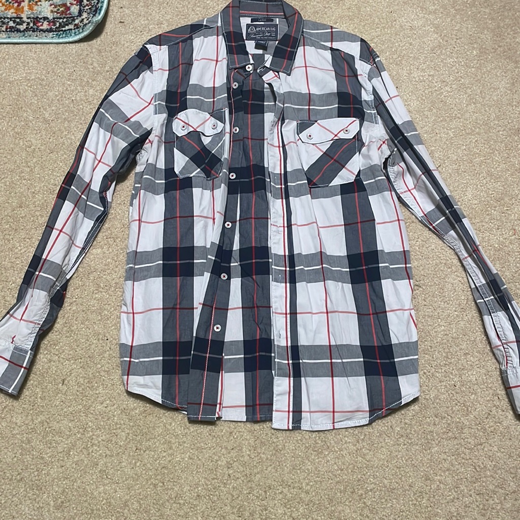 Large Button Up!